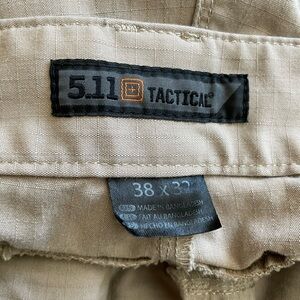 5.11 Tactical Khaki Trousers